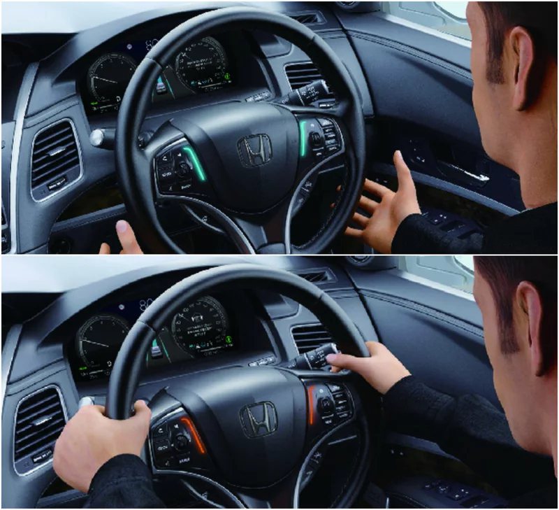 搭載Level 3自駕系統「HONDA SENSING Elite」的日規Honda Legend 在符合條件下可啟動放雙手自動駕駛。 圖／擷取自Honda官網