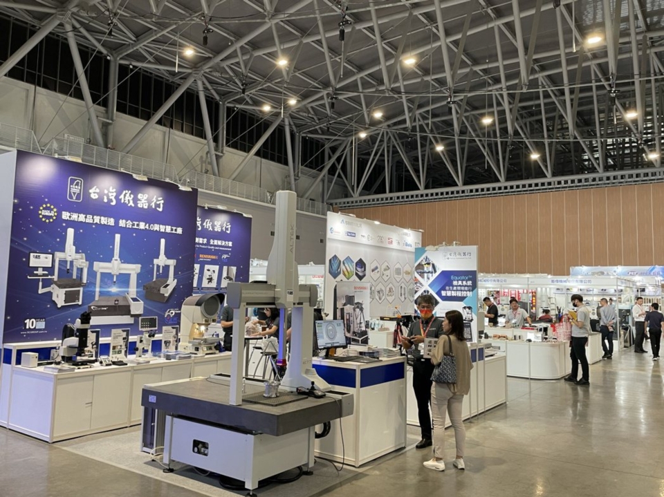 台灣自動化工業展今天起連4天在大台南會展中心展出。記者林伯驊／攝影