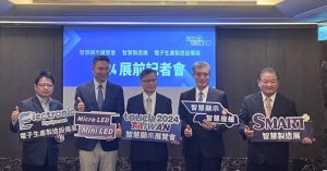 2024 Touch Taiwan即將於4月24日至26日登場，今年聚焦智慧座艙、Micro LED、AI（人工智慧）三大商機。圖／TUDA提供