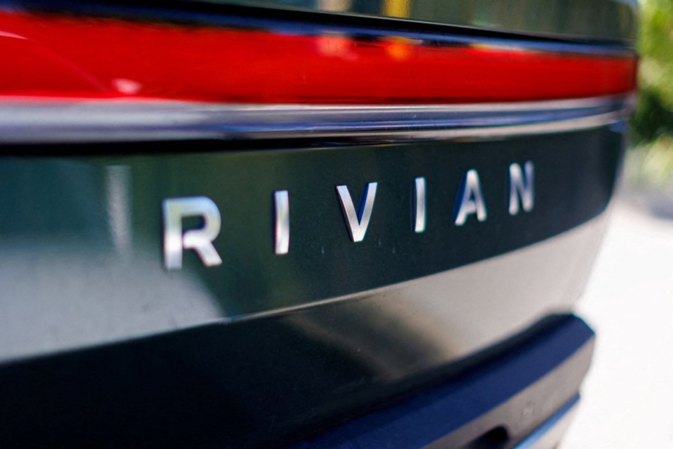 美國電動車新創Rivian上季產量和交車量皆不如前一季，但優於前年同期。路透社
