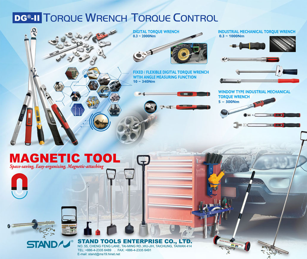 Taiwan Automotive Express  STAND TOOLS ENTERPRISE CO., LTD.