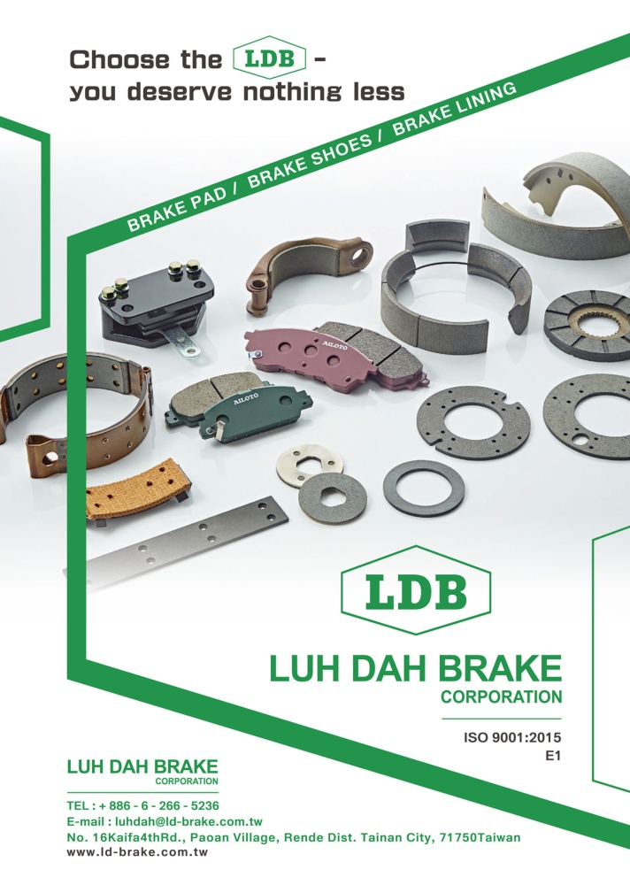 TTG-Taiwan Transportation Equipment Guide LUH DAH BRAKE CORPORATION