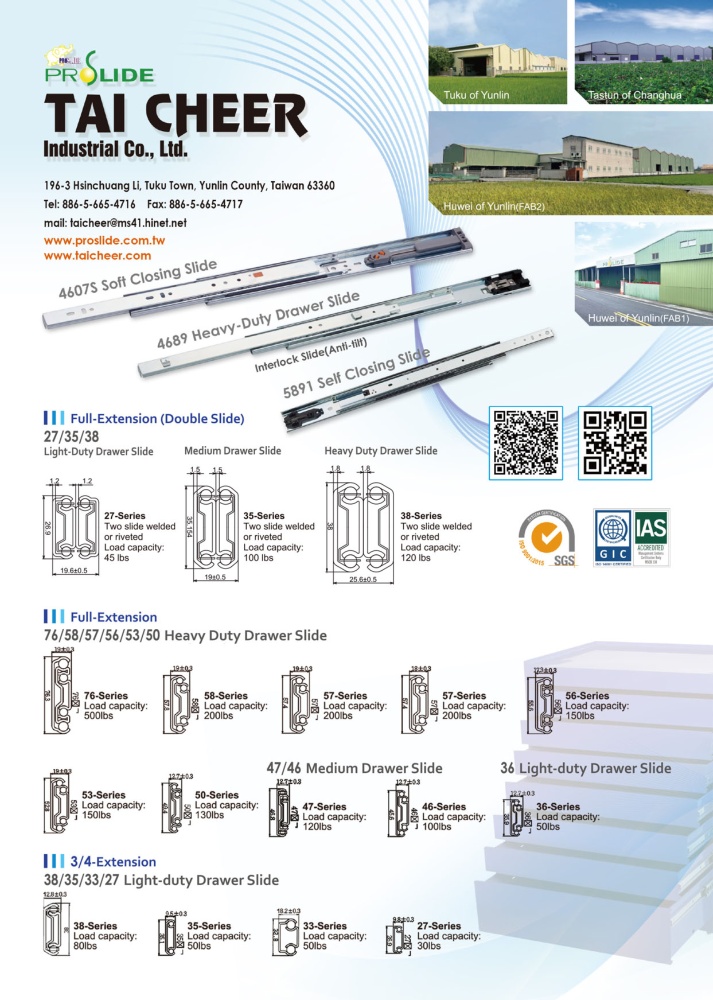 TTG-Taiwan Transportation Equipment Guide TAI CHEER INDUSTRIAL CO., LTD.