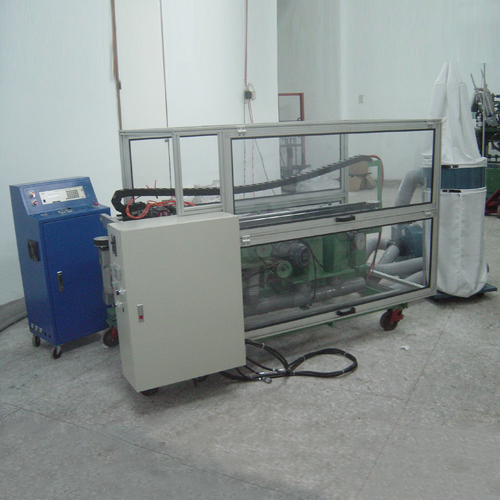 Automatic Brush Trimming & Flagging Machine