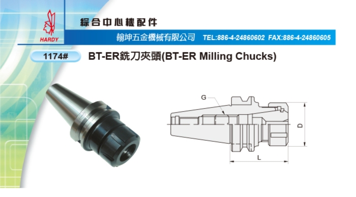 BT-ER Milling Chucks