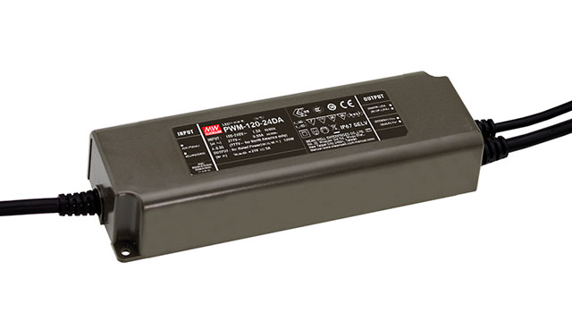 PWM-120-12DA
 120W DALI Waterproof LED Driver with PFC