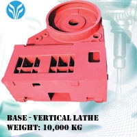 Casting--Base Of Vertical Lathe