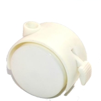 50mm Furniture Caster (White)