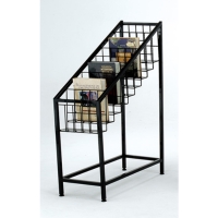 Nine-tier Magazine Display Rack