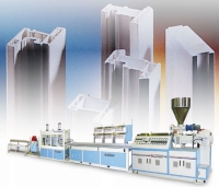 PVC窗框異型押出生產線