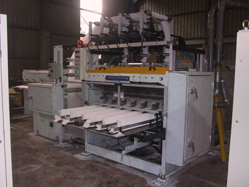 Low Fold Dispenser Napkin Making Machine