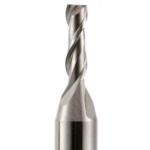 Dual-flute end Mills