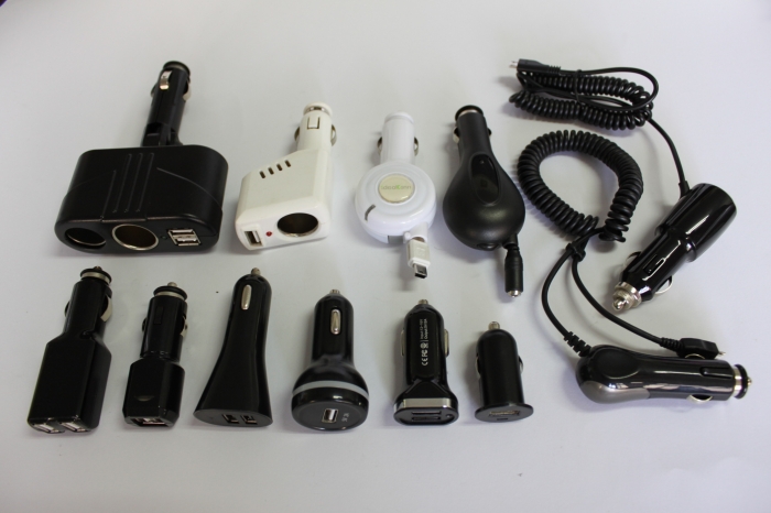 Car Charger 5V/1A，2.4A，3.4A，4.2A