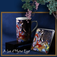 Bone China Mug and Pad Sets