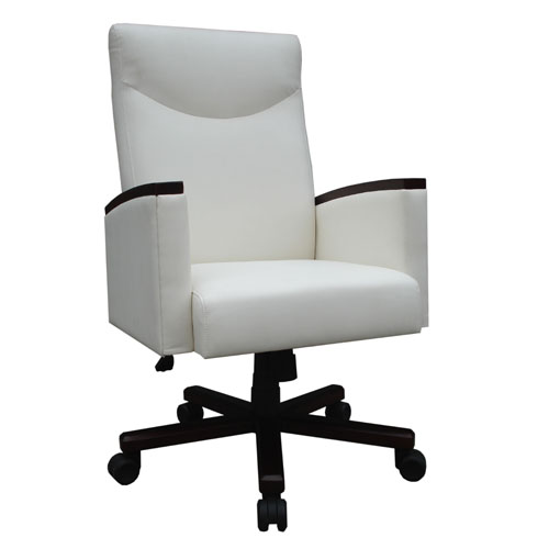 White executive chair