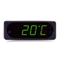 Bus Clock W/Thermometer