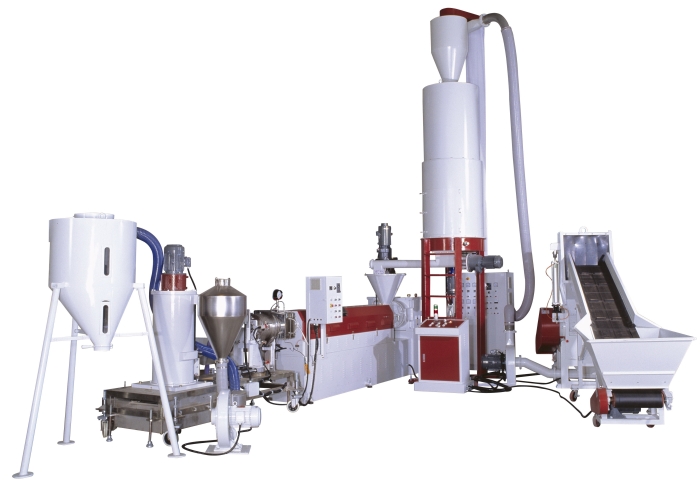 CRUSHER CYCLONE FEEDING,DIE-FACE CUTTING RECYCLING MACHINE