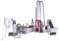 CRUSHER CYCLONE FEEDING,DIE-FACE CUTTING RECYCLING MACHINE