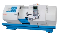 Flat bed CNC lathe