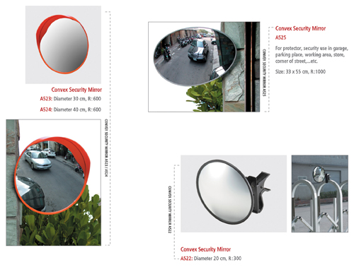 Convex Security Mirror