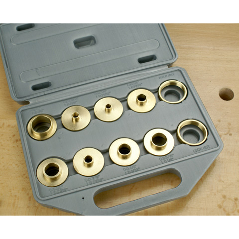 10 PCS Brass Router Bushing Sets