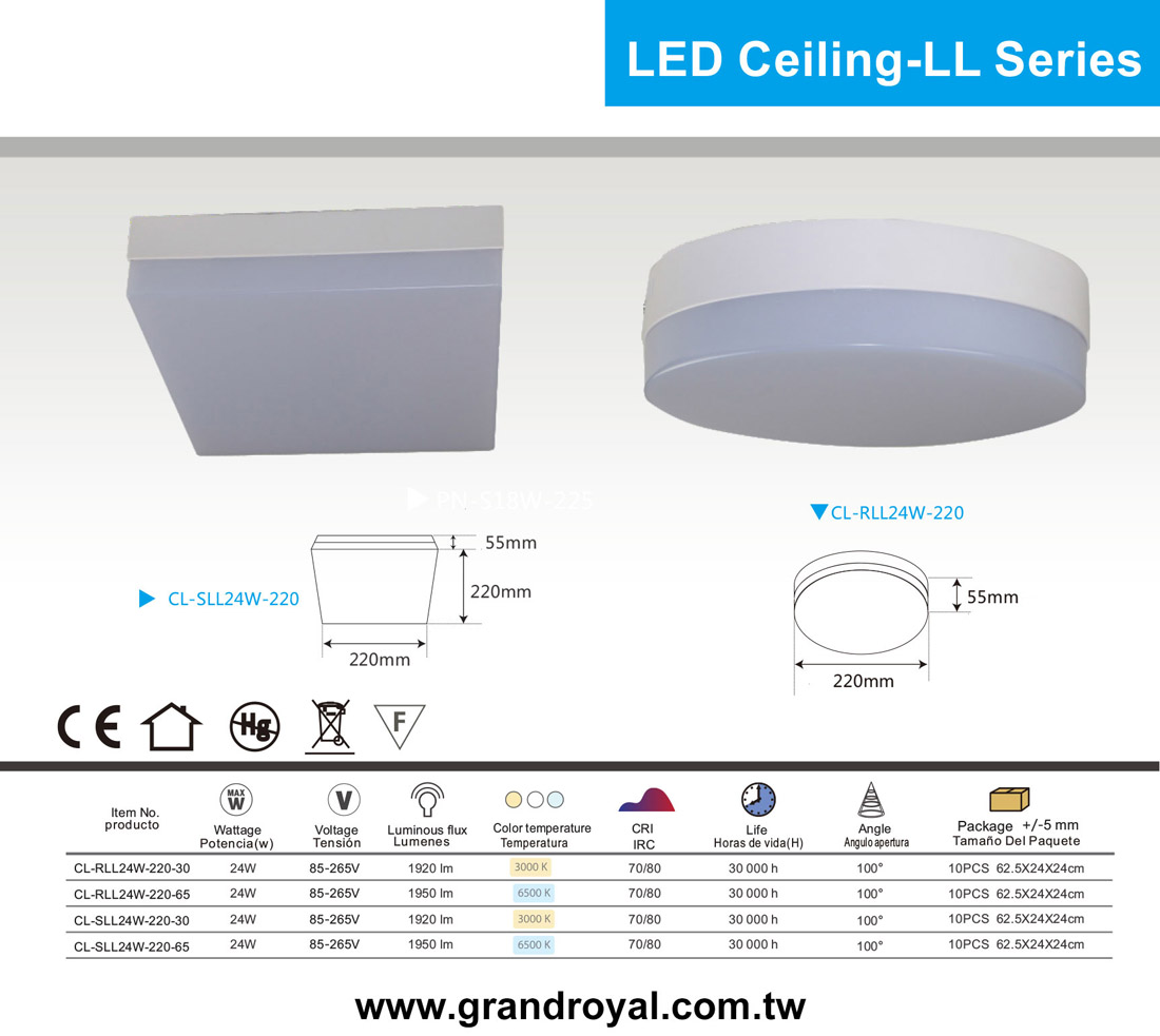 LED Ceiling - LL Series