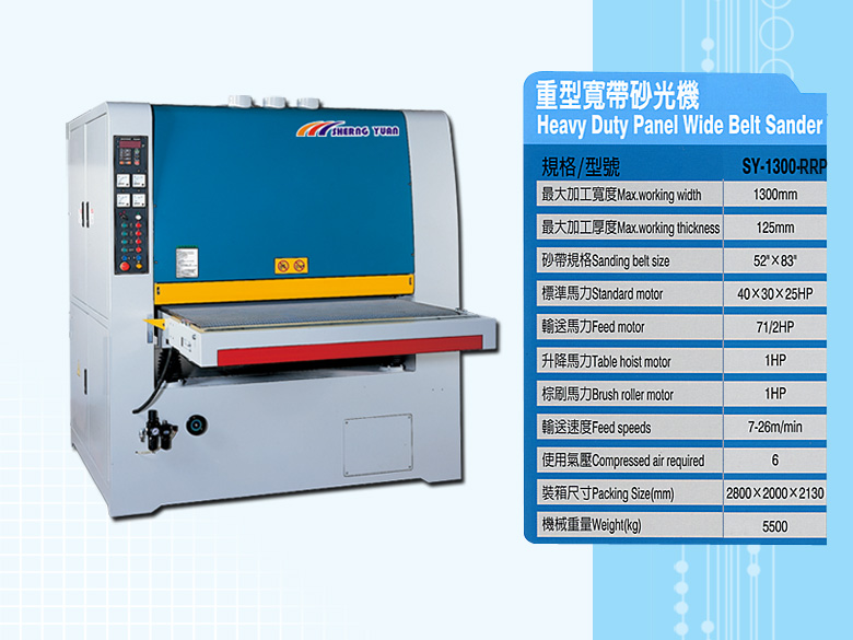 重型寬帶砂光機