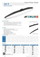 J5 Hybrid Wiper Blade