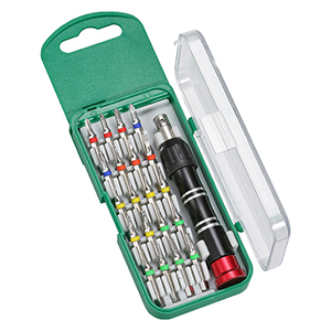 21PCS PORTABLE COLOR BIT PRECISION SCREWDRIVER SET