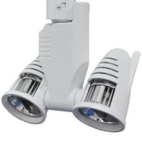 LED Track Lighting Fixture Twin Head