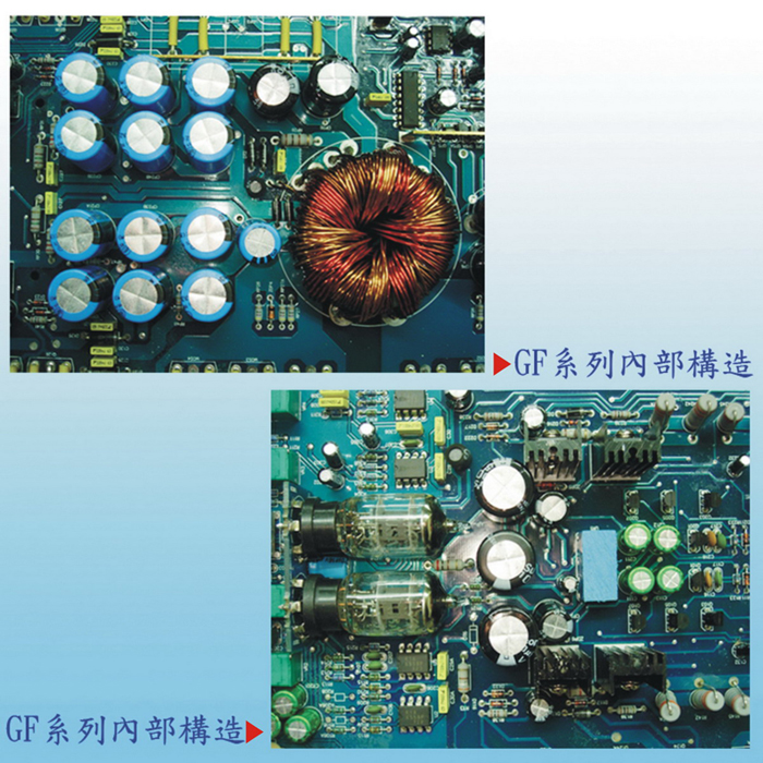 Two Channels Amplifier