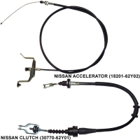 NISSAN 加油门线、离合器线 (Auto Cable) 