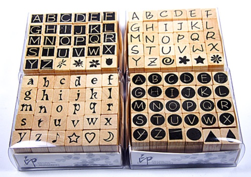 Alphabet Stamp Set