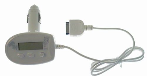 Full channel FM transmitter for iPod