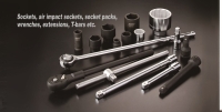 Sockets, Air impact sockets, socket packs, wrenches,extensions, T-bars