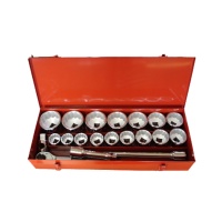 22-pc 1” Dr. Socket Set  (12-point) CR-V