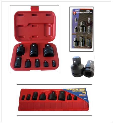 8pc Impact Adapter/ Reducer Set