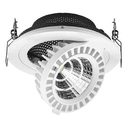 1x17W LED Embedded Aluminum Ceiling Light