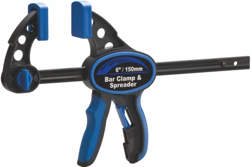 One Hand Bar Clamp & Spreader / TPR Grip Handle