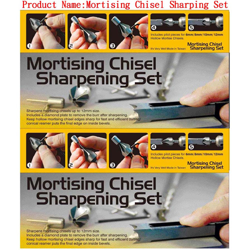 Mortising Chisel Sharping Set