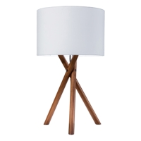 TRIPOD WOODEN LEGS TABLE LAMPS