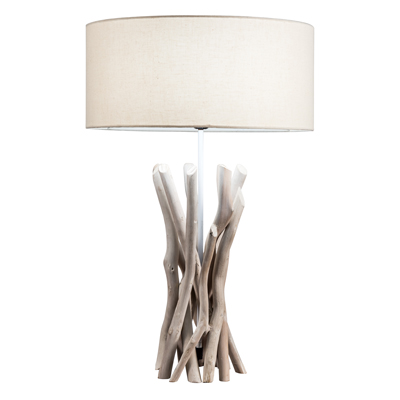 NATURAL DRIFTWOOD TABLE LAMPS