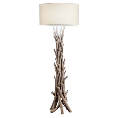 NATURAL DRIFTWOOD FLOOR LAMPS