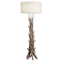 NATURAL DRIFTWOOD FLOOR LAMPS