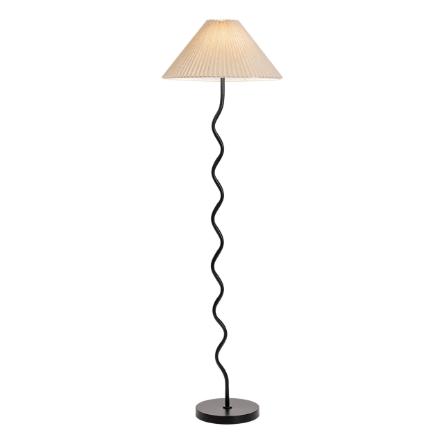 PLEATING SHADES METAL FLOOR LAMPS