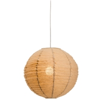 'RAMIE' KHAKI JUTE LANTERNS