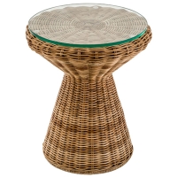 BALAMBAN RATTAN END TABLES