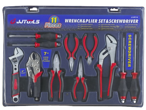 11 PCS Wrench & Plier Set