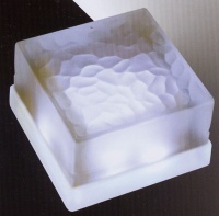 LED glass brick