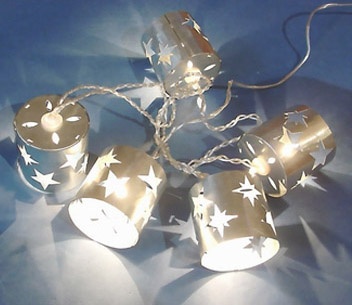 Star Barrel String Light